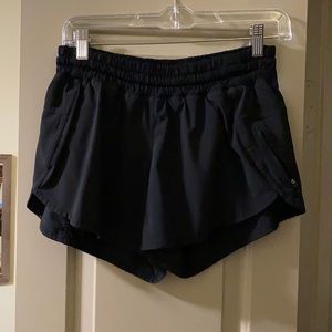 Size 8 Black Lululemon Shorts